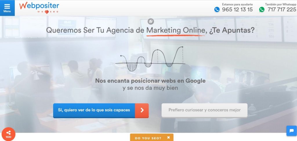 agencias SEO de España-WebPositer