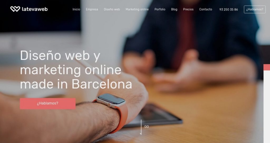 las mejores agencias de diseño web de España-latevaweb