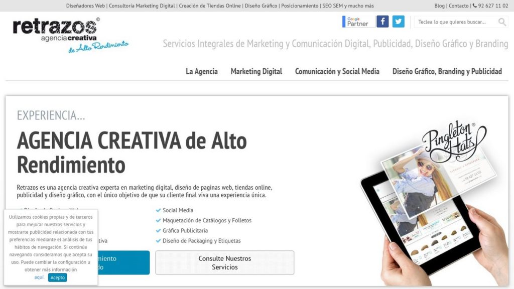 las mejores agencias de diseño web de España-retrazos