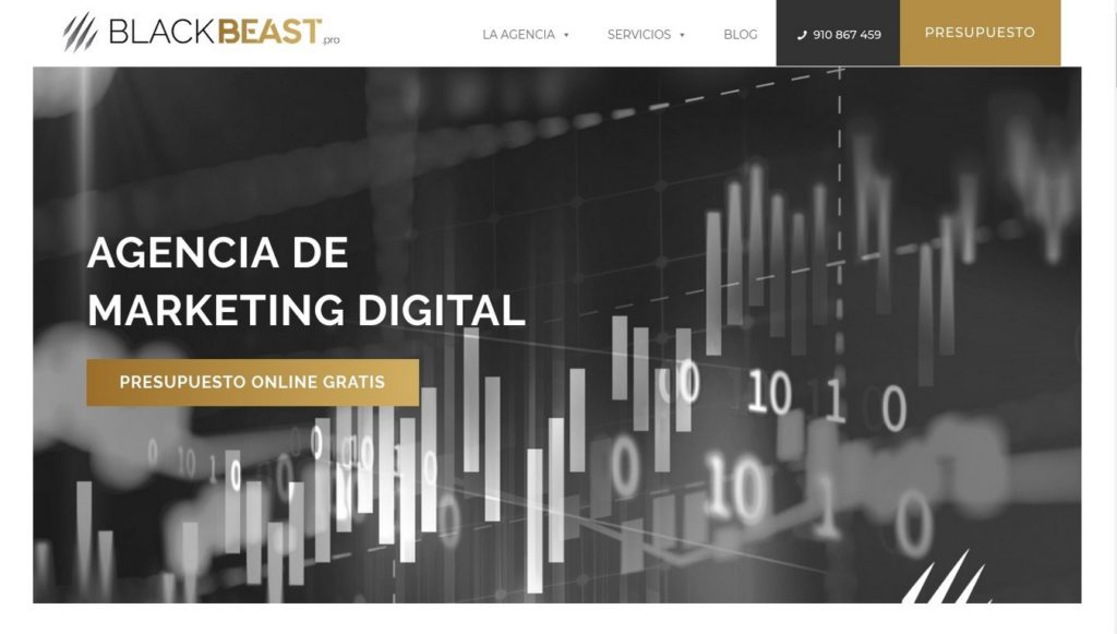 las mejores agencias de marketing online de España-blackbeast
