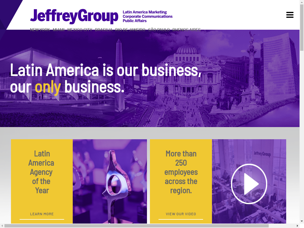 Las mejores agencias de marketing online de México-Jeffrey Group