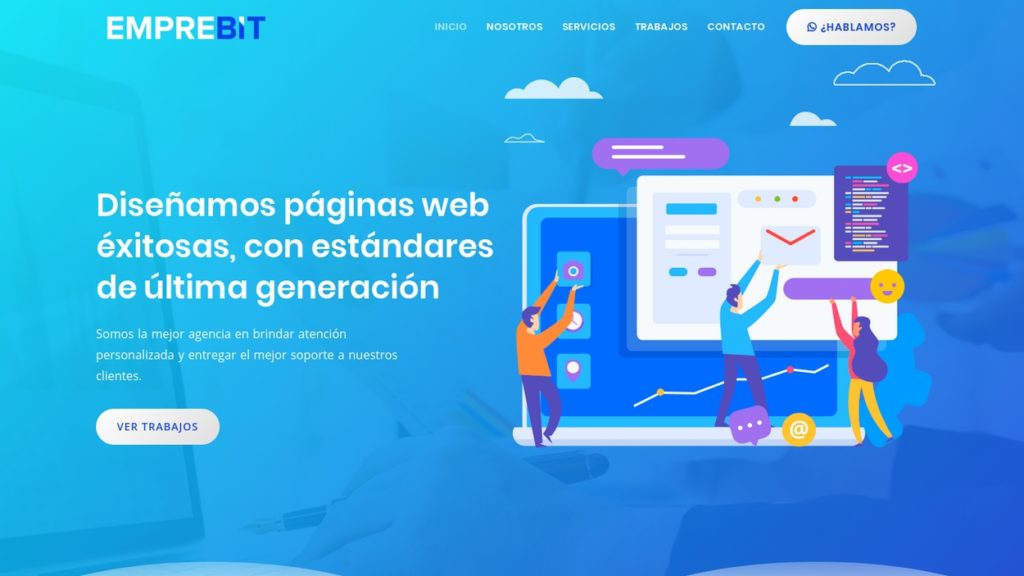 las mejores agencias de diseño web de Argentina-emprebit