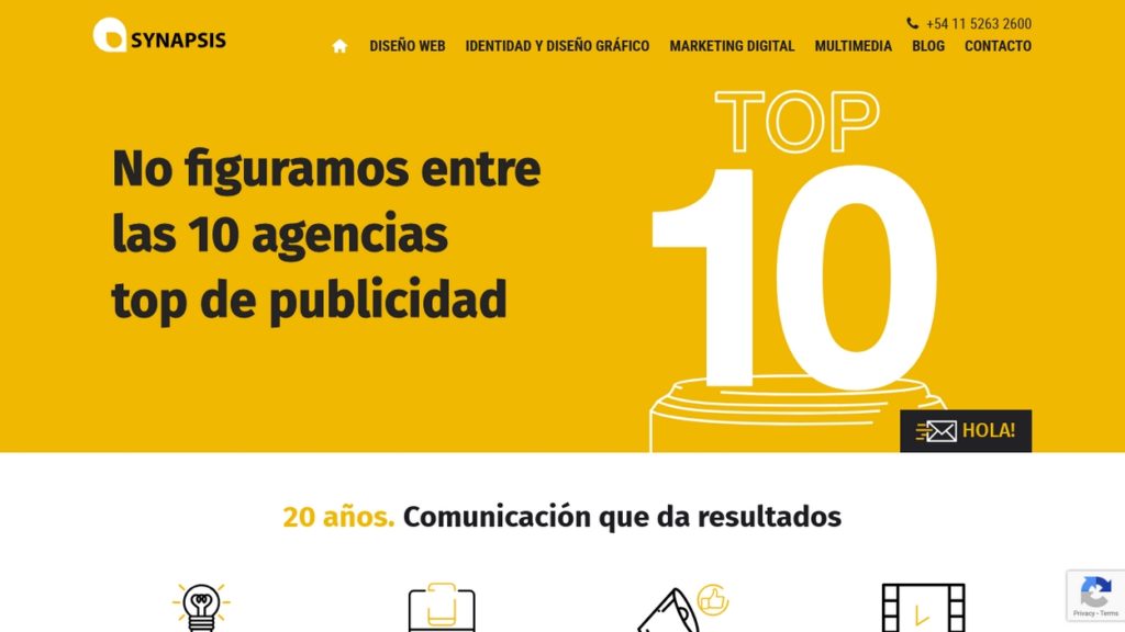 las mejores agencias de diseño web de Argentina-synapsis