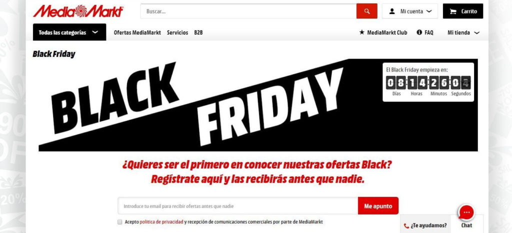 mejores campañas de Black Friday-mediamarkt