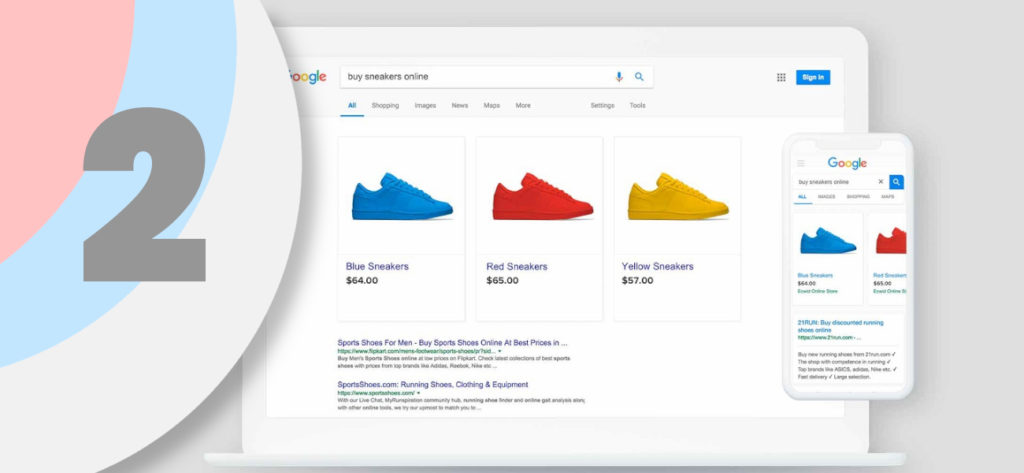 cómo aparecer en Google Shopping paso 2